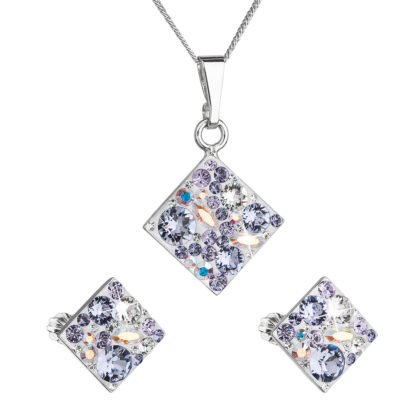 Sada šperků s krystaly Swarovski náušnice