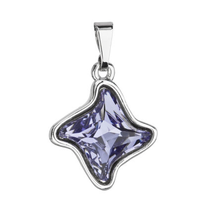Přívěsek bižuterie se Swarovski krystaly modrá hvězdička 54034.3 tanzanite