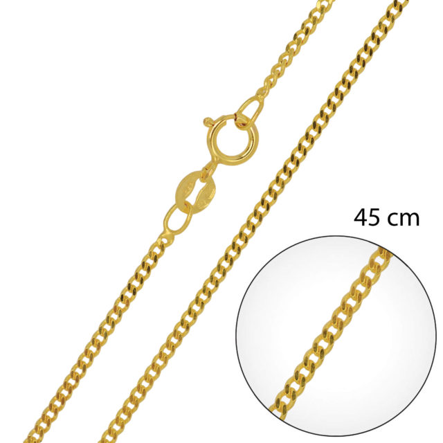 Zlatý řetízek 90A00009/45cm